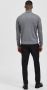 Selected Homme Grijze Coltrui Town Merino Coolmax Knit Roll B - Thumbnail 8