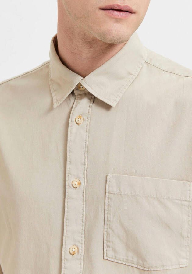 SELECTED HOMME Overhemd met lange mouwen SLHREGPASTEL-LINEN SHIRT LS W