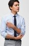 SELECTED HOMME gestreept slim fit overhemd SLHNEW-MARK lichtblauw wit - Thumbnail 9