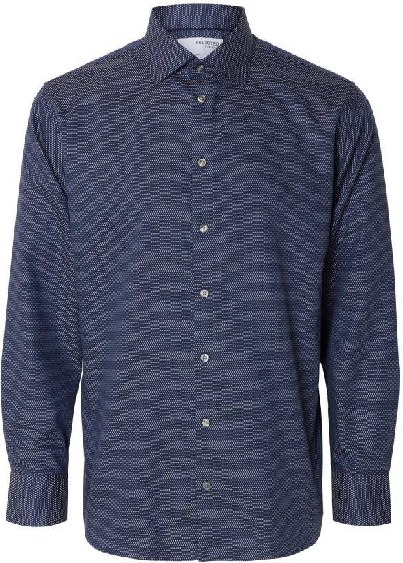 SELECTED HOMME Overhemd met lange mouwen SLHREGDUKE-NON IRON SHIRT LS NOOS