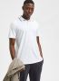 SELECTED HOMME Heren Polo's & T-shirts Slhleroy Coolmax Ss Polo B Wit - Thumbnail 8