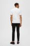 SELECTED HOMME regular fit polo SLHDANTE met logo wit - Thumbnail 6