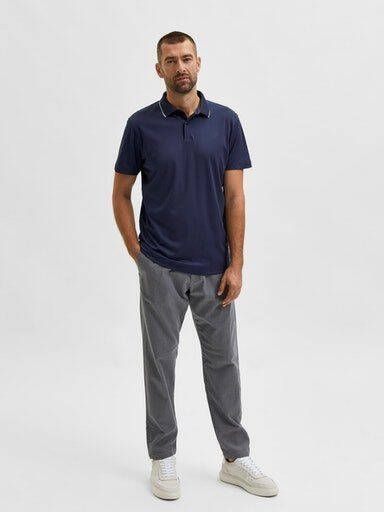 SELECTED HOMME Poloshirt SLHLEROY COOLMAX SS POLO NOOS
