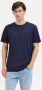 SELECTED HOMME Heren Polo's & T-shirts Slhaspen Ss O-neck Tee Donkerblauw - Thumbnail 6