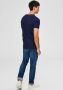 Selected Homme T-shirt in gemêleerde look model 'Morgan' - Thumbnail 5