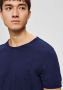Selected Homme T-shirt in gemêleerde look model 'Morgan' - Thumbnail 6