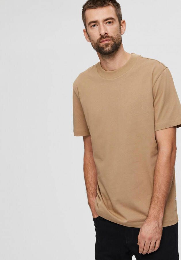 Selected Homme T-shirt van biologisch katoen model 'Colman'