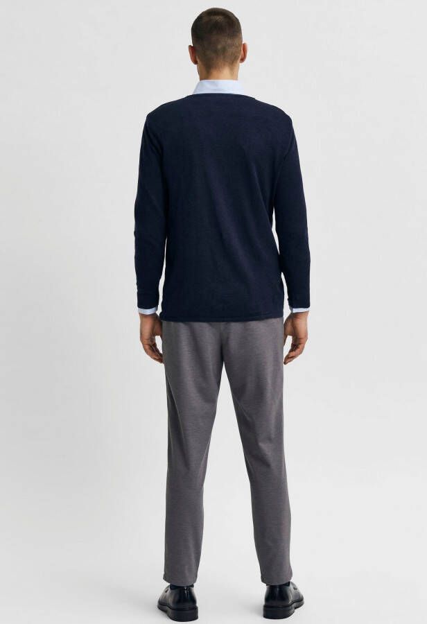 SELECTED HOMME Trui met ronde hals ROME KNIT