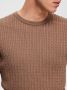 SELECTED HOMME Trui met ronde hals SLHBERG CABLE CREW NECK NOOS - Thumbnail 3