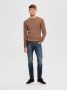 SELECTED HOMME Trui met ronde hals SLHBERG CABLE CREW NECK NOOS - Thumbnail 4