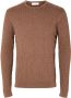 SELECTED HOMME Trui met ronde hals SLHBERG CABLE CREW NECK NOOS - Thumbnail 5