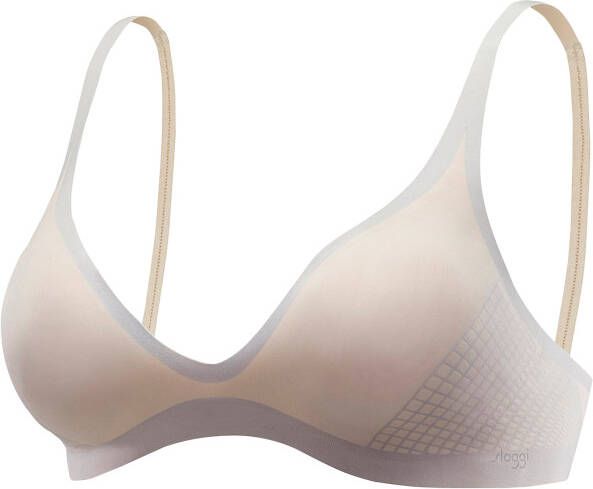 Sloggi Bralette-bh Body Adapt T-Shirt-bra zonder naden en met platte randen