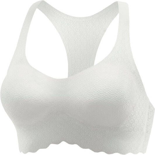 Sloggi Bralette-bh Zero Feel Lace Top van elastische kant