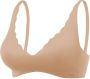 Sloggi ZERO Feel naadloze bralette met schulprand beige - Thumbnail 3
