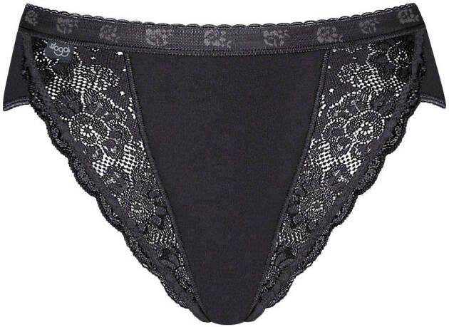 Sloggi Tai slip Chic Tai 4P Dames slip met elastische kant-inzetten (4 stuks Set van 4)