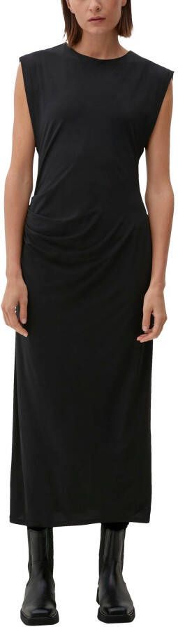 s.Oliver BLACK LABEL Maxi-jurk met ruches