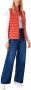 S.Oliver RED LABEL Wide leg high rise jeans met stretch model 'Suri' - Thumbnail 6