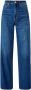 S.Oliver RED LABEL Wide leg high rise jeans met stretch model 'Suri' - Thumbnail 7