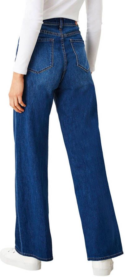 s.Oliver High-waist jeans met verlengde riemlussen