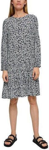 s.Oliver Midi-jurk met patroon