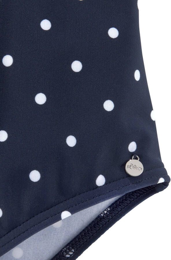 s.Oliver RED LABEL Beachwear Badpak Audrey Kids in stippen-strepenmix