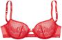 S.Oliver RED LABEL Beachwear Balconette-bh in een discrete transparante look lingerie - Thumbnail 2