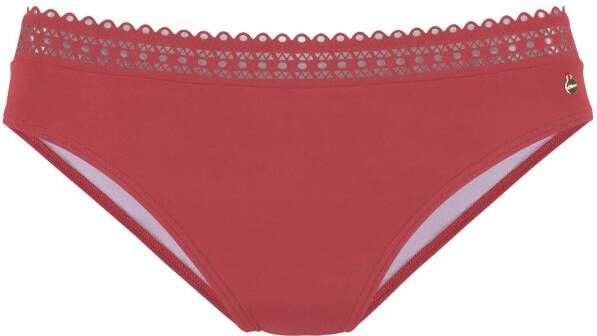s.Oliver RED LABEL Beachwear Bikinibroekje Aiko met gehaakte look
