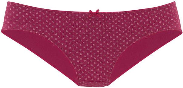 s.Oliver RED LABEL Beachwear Bikinibroekje van elastisch katoen (set 4 stuks)