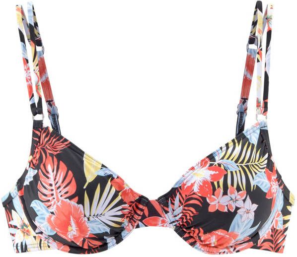 s.Oliver RED LABEL Beachwear Bikinitop met beugels MARIKA met sierringetjes