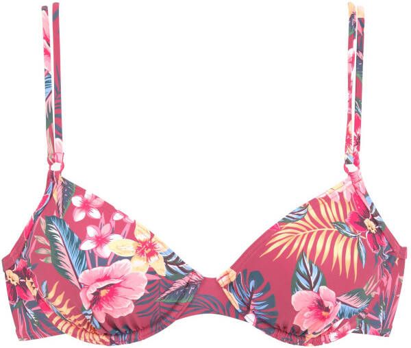 s.Oliver RED LABEL Beachwear Bikinitop met beugels MARIKA met sierringetjes