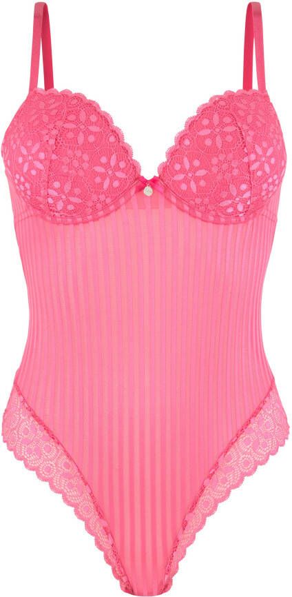 S.Oliver RED LABEL Beachwear Body AMELIE in modieuze streep-look sexy dessous