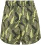 S.Oliver RED LABEL Beachwear Geweven short met bladprint en strikceintuur korte broek losse pasvorm - Thumbnail 3