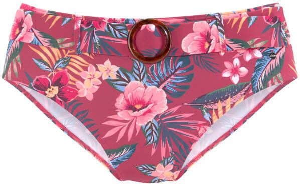 s.Oliver RED LABEL Beachwear Highwaist-bikinibroekje MARIKA met een afneembare riem