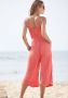 S.Oliver RED LABEL Beachwear Jumpsuit in culotte-stijl van viscose-crêpe - Thumbnail 3