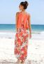 S.Oliver RED LABEL Beachwear Maxi-jurk gelaagde look bloemenprint zomerjurk strandjurk - Thumbnail 2