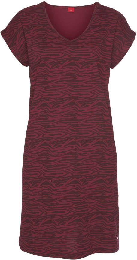 s.Oliver RED LABEL Beachwear Nachthemd met animal-print