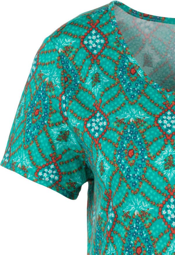 s.Oliver RED LABEL Beachwear Nachthemd ornamentprint