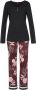 S.Oliver RED LABEL Beachwear Pyjama bloemdessin met streepdetails (2-delig 1 stuk) - Thumbnail 2