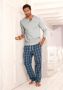 S.Oliver RED LABEL Beachwear Pyjama in een lang model met knoopsluiting (2-delig 1 stuk) - Thumbnail 3