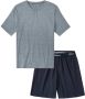 S.Oliver RED LABEL Beachwear Pyjama Top in gemêleerde look met knoopsluiting (2-delig 1 stuk) - Thumbnail 6