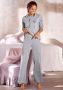 S.Oliver RED LABEL Beachwear Pyjama top met borduursel en rimpelrandje - Thumbnail 6