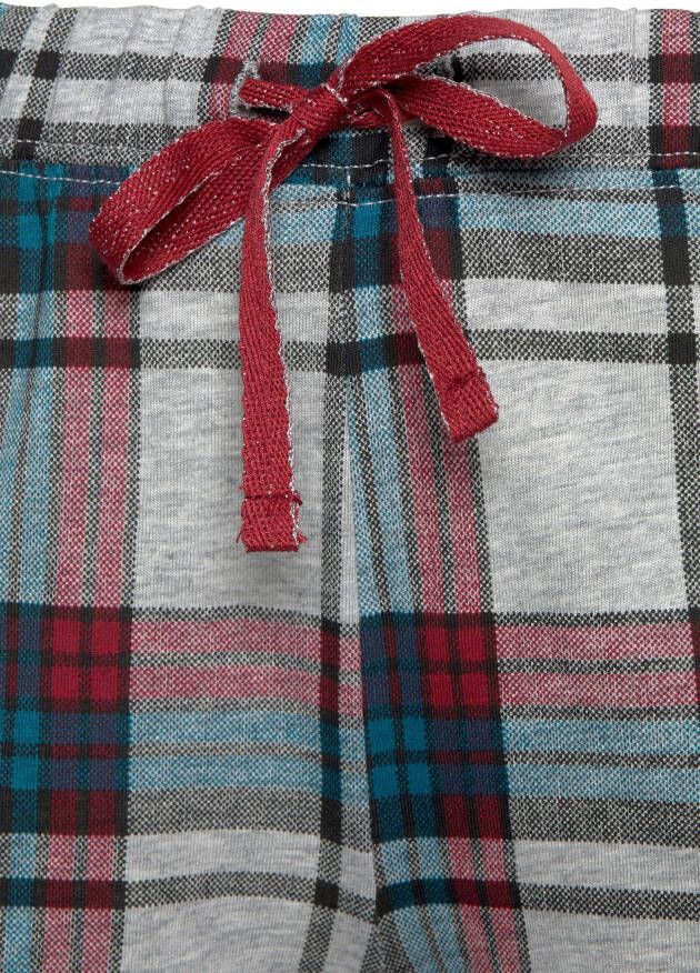 s.Oliver RED LABEL Beachwear Pyjamabroek met motief all-over en contrastkleurige koord