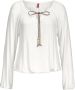 S.Oliver RED LABEL Beachwear Strandshirt met striklint bij de halslijn losse pasvorm boho-stijl - Thumbnail 2