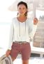 S.Oliver RED LABEL Beachwear Strandshirt met striklint bij de halslijn losse pasvorm boho-stijl - Thumbnail 7