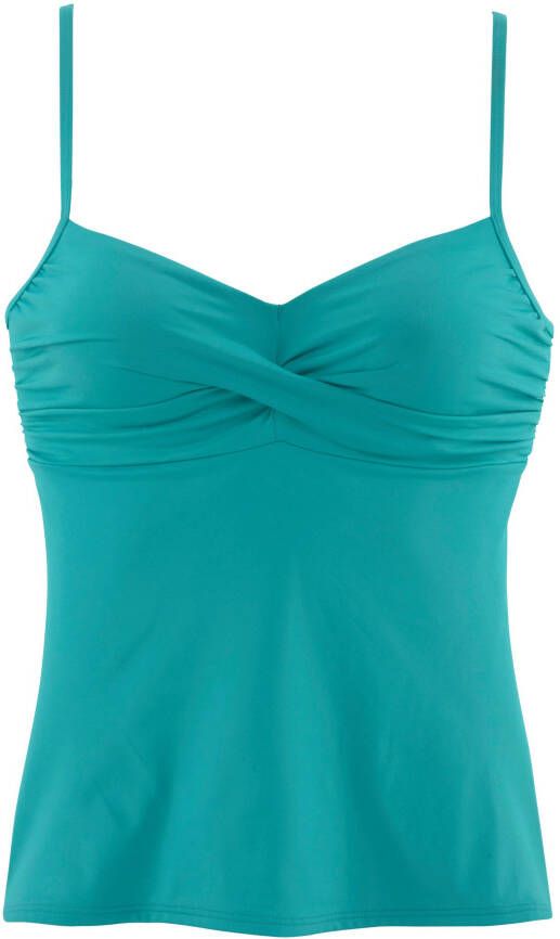 S.Oliver RED LABEL Beachwear Tankinitop met beugels Spain in wikkel-look - Foto 2