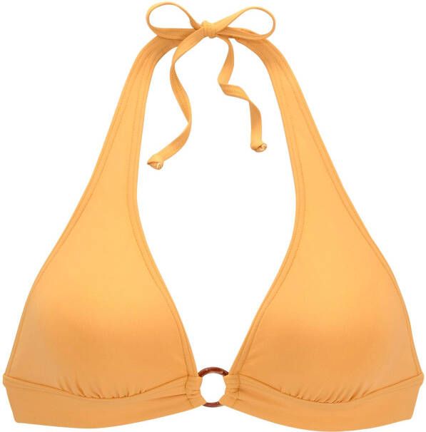s.Oliver RED LABEL Beachwear Triangel-bikinitop Rome met brede boord