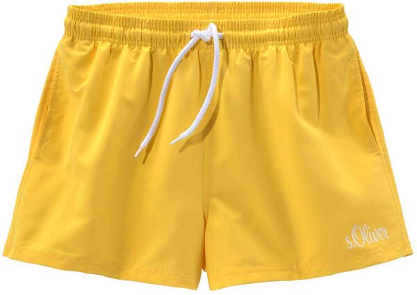 s.Oliver RED LABEL Beachwear Zwemshort met complementair kleurdesign