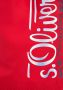 S.Oliver RED LABEL Beachwear Zwemshort met logoprint en contrastkleurige details - Thumbnail 3