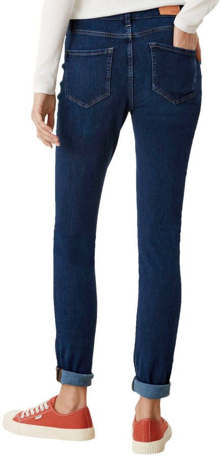 s.Oliver Skinny fit jeans met contrastkleurige naden