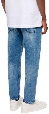 s.Oliver Tapered jeans met merkbadge